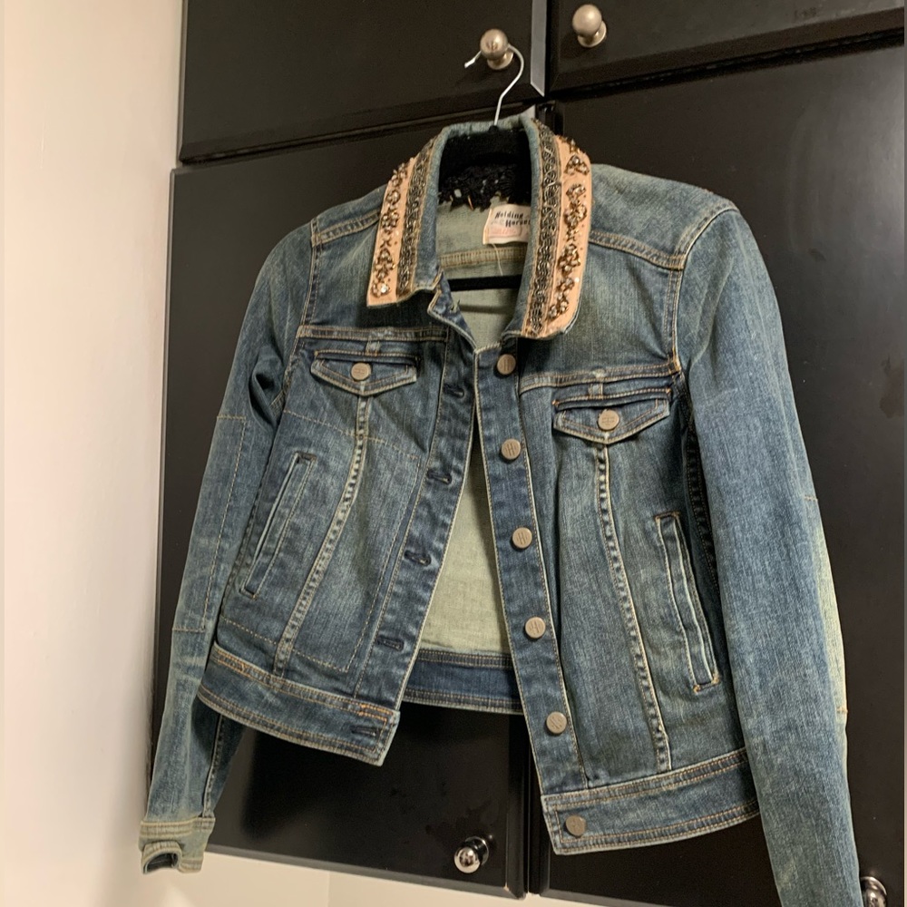 Holding Horses Anthropologie Denim Jacket